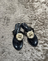 CHANEL CAMELLIA SANDALS